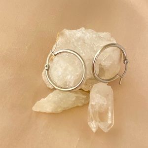 Dainty Stainless Steel Hoops